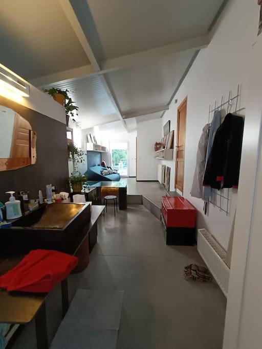 Appartement Loft, Parking Prive, Terrasse, Entree Independante à Liège Extérieur photo
